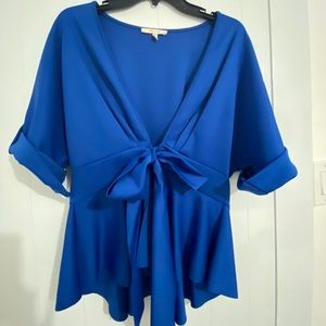 Blue blouses